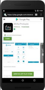 Minha Producao App da Totvs