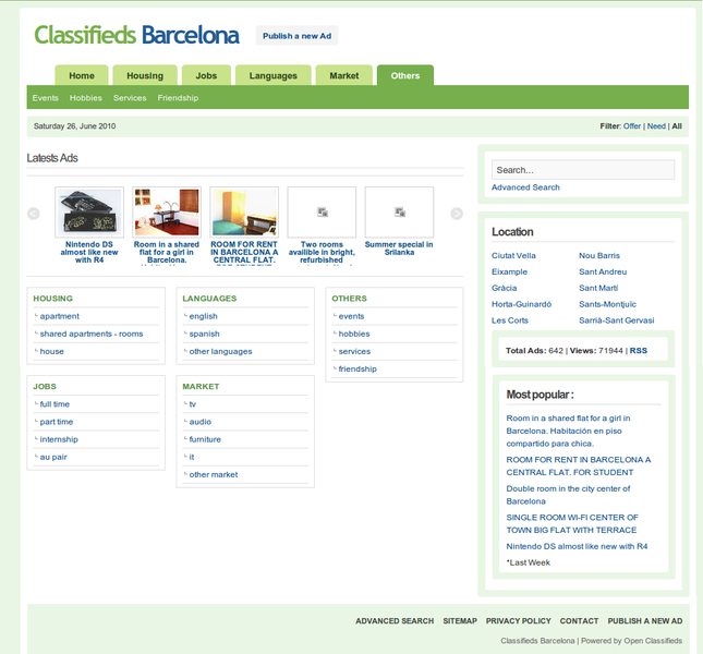 Open Classifieds