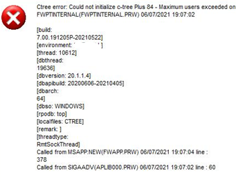 Erro-Ctree-maximum-users-exceeded
